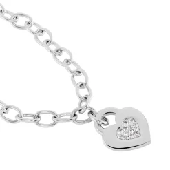 Histoire d'Or Collier Dorote Argent Blanc Oxyde De Zirconium Discount