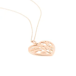 Histoire d'Or Collier Douglas Argent Rose Oxyde De Zirconium Discount