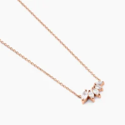 Histoire d'Or Collier Duchesse De Zirconium argent rose oxyde Discount