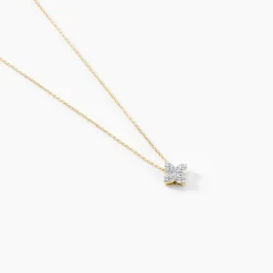 Histoire d'Or Collier Eclosion Precieuse Or Jaune Oxyde De Zirconium Clearance