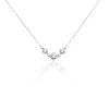 Histoire d'Or Collier Edyta Argent Blanc Oxyde De Zirconium Outlet