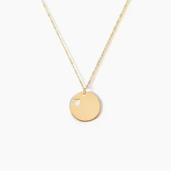 Histoire d'Or Collier Einion Or Jaune New