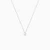 Histoire d'Or Collier Elfa Or Blanc Diamant Discount