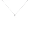 Histoire d'Or Collier Elfa Or Blanc Diamant Outlet