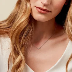 Histoire d'Or Collier Elinore Argent Blanc Oxyde De Zirconium Sale