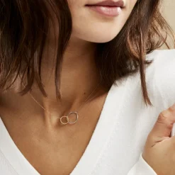 Histoire d'Or Collier Elizabeta Or Bicolore Discount