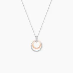 Histoire d'Or Collier Eloisia Or Bicolore Diamant Best