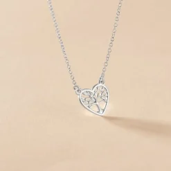 Histoire d'Or Collier Elwenn argent blanc Discount