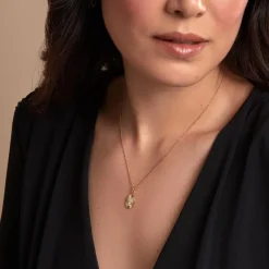 Histoire d'Or Collier Embrasement Plaqué Or Jaune Oxyde De Zirconium Outlet