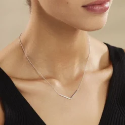 Histoire d'Or Collier Emea Argent Blanc Oxyde De Zirconium Outlet