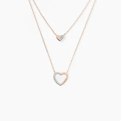 Histoire d'Or Collier Emilia Or Rose Diamant Sale