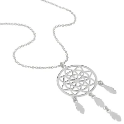 Histoire d'Or Collier Enola Argent Blanc