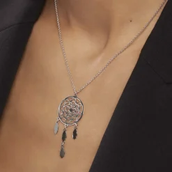 Histoire d'Or Collier Enola Argent Blanc