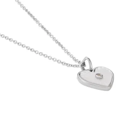 Histoire d'Or Collier Erina Argent Blanc Nacre Oxyde De Zirconium argent blanc nacre blanc Discount