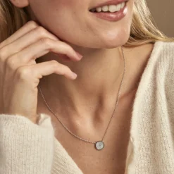 Histoire d'Or Collier Erina Argent Blanc Nacre Oxyde De Zirconium argent blanc nacre blanc Online