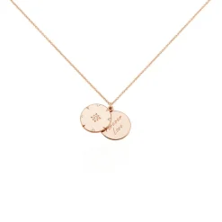 Histoire d'Or Collier Erinna De Zirconium argent rose oxyde Sale