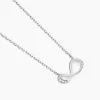 Histoire d'Or Collier Eryka Argent Blanc Oxyde De Zirconium Sale