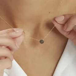 Histoire d'Or Collier Eryne Or Jaune Sale