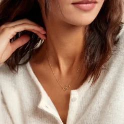 Histoire d'Or Collier Esdras Or Jaune Outlet