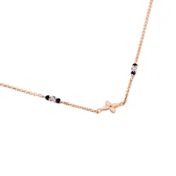 Histoire d'Or Collier Esia Argent Rose Oxyde De Zirconium Discount