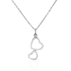 Histoire d'Or Collier Estina Argent Blanc Best
