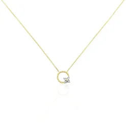 Histoire d'Or Collier Eternal Spring Or Jaune Diamant Outlet