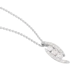 Histoire d'Or Collier Eternite Or Blanc Diamant Outlet