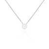 Histoire d'Or Collier Ethna Argent Blanc