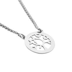 Histoire d'Or Collier Ethna Argent Blanc