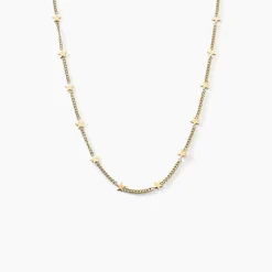 Histoire d'Or Collier Eva Acier Jaune Discount