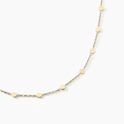 Histoire d'Or Collier Eva Acier Jaune Sale