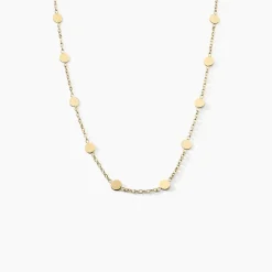 Histoire d'Or Collier Eva Acier Jaune Sale