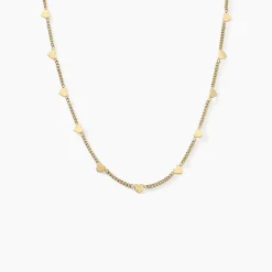 Histoire d'Or Collier Eva Acier Jaune Outlet