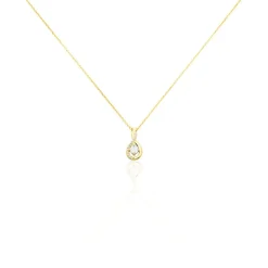 Histoire d'Or Collier Evana Or Jaune Oxyde De Zirconium Discount