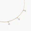 Histoire d'Or Collier Falling Star Or Jaune Oxyde De Zirconium Clearance