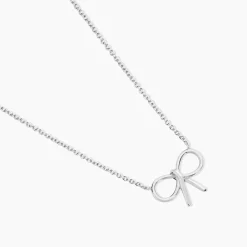 Histoire d'Or Collier Fatim Argent Blanc