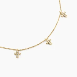 Histoire d'Or Collier Fatos Plaqué Or Jaune Oxyde De Zirconium Best