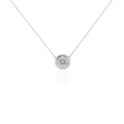 Histoire d'Or Collier Feliz Argent Blanc Oxyde De Zirconium Sale