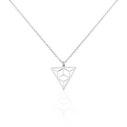 Histoire d'Or Collier Fidela Argent Blanc Sale