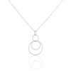 Histoire d'Or Collier Flaura Argent Blanc Discount