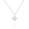 Histoire d'Or Collier Flocon Argent Blanc Oxyde De Zirconium
