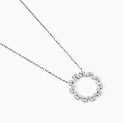 Histoire d'Or Collier Florange Argent Blanc Oxyde De Zirconium