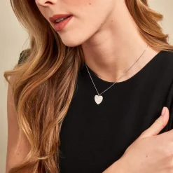 Histoire d'Or Collier Florine Argent Blanc Hot