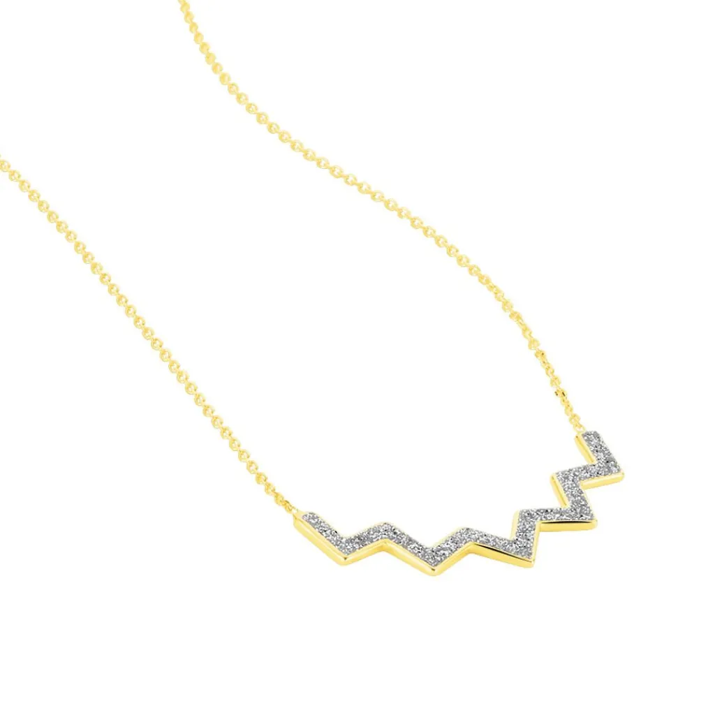Histoire d'Or Collier Galla Or Jaune Best