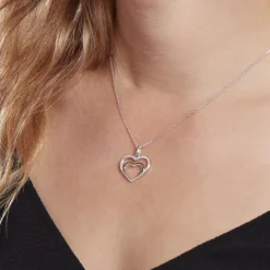 Histoire d'Or Collier Gasparde Argent Blanc Oxyde De Zirconium Outlet