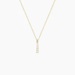 Histoire d'Or Collier Georas Or Jaune Oxyde De Zirconium Clearance