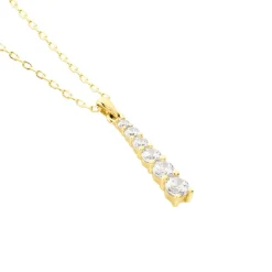 Histoire d'Or Collier Georas Or Jaune Oxyde De Zirconium Clearance