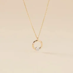 Histoire d'Or Collier Gisa Jaune Diamant Blanc