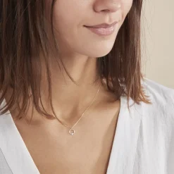 Histoire d'Or Collier Gisa Jaune Diamant Blanc