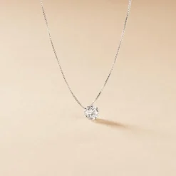 Histoire d'Or Collier Giulya Argent Blanc Oxyde De Zirconium Discount